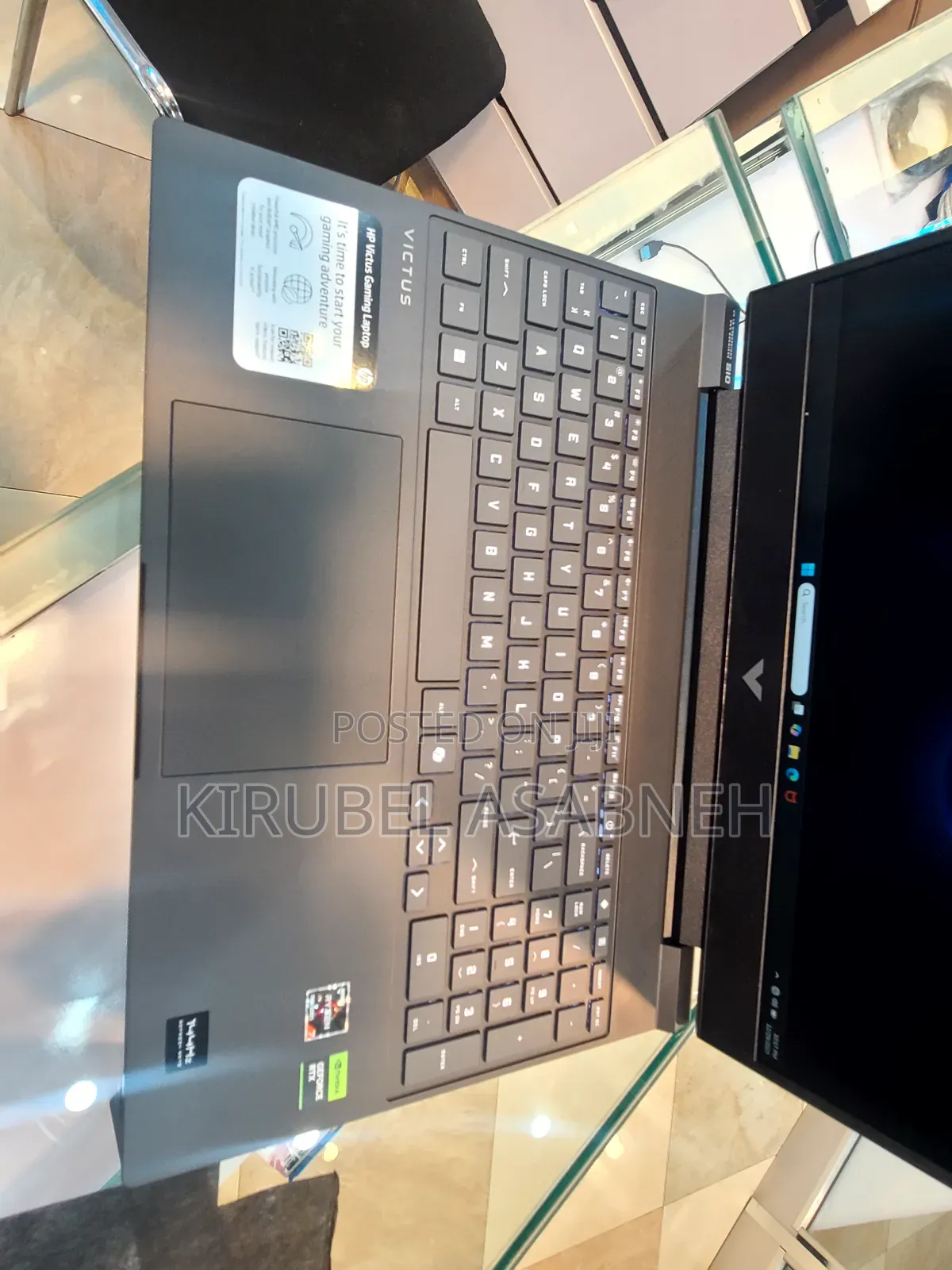 New Laptop HP Victus 15 16GB AMD Ryzen 7 SSD 512GB