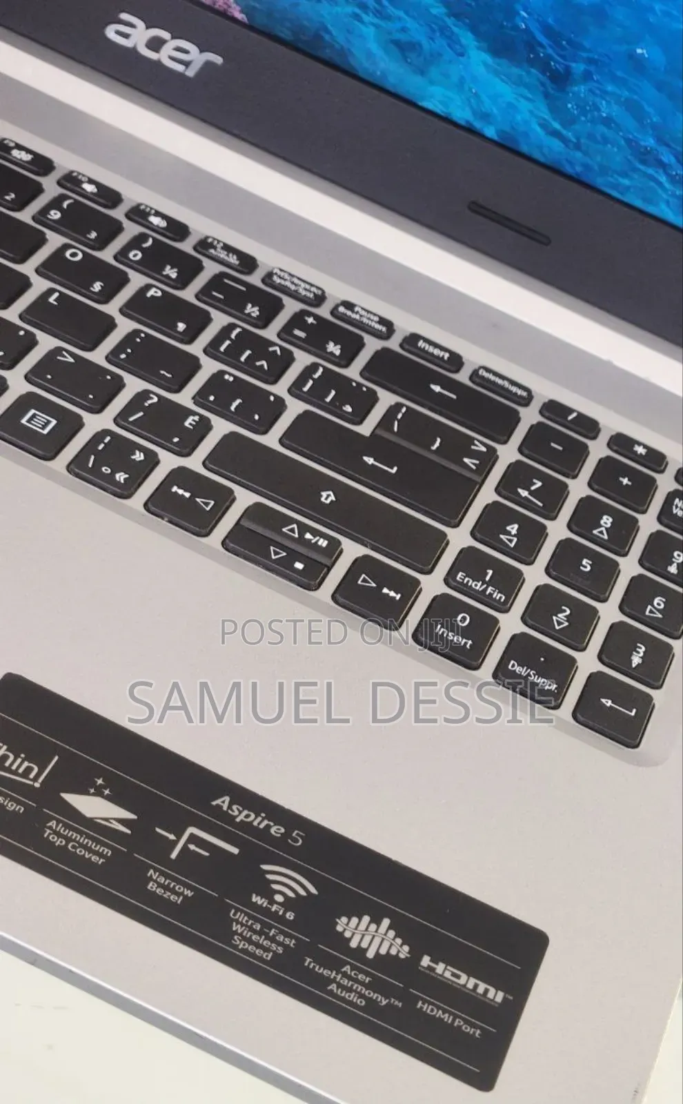 New Laptop Acer Aspire 5 8GB Intel Core I3 SSD 256GB