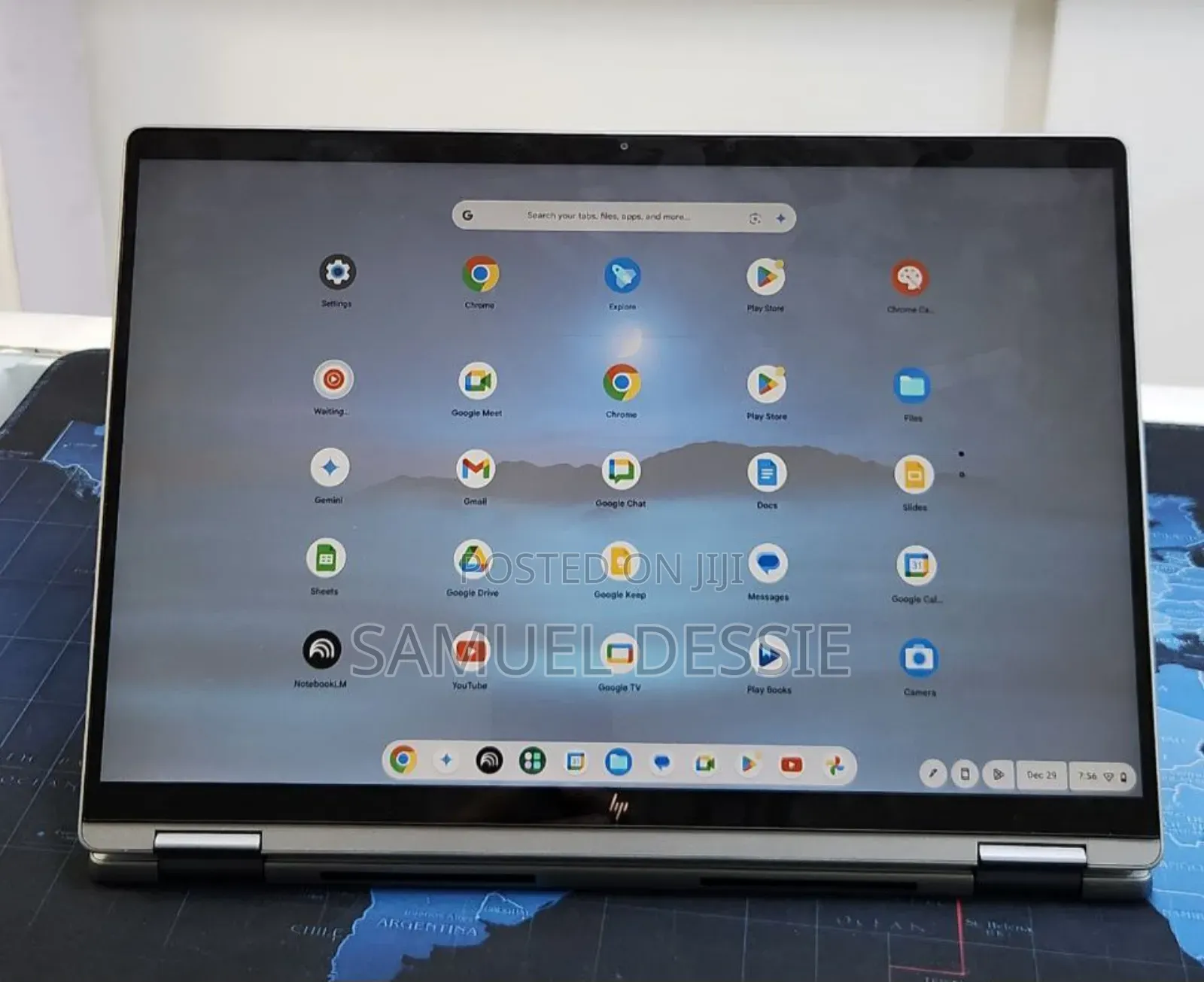 Laptop HP Chromebook X360 8GB Intel SSD 256GB