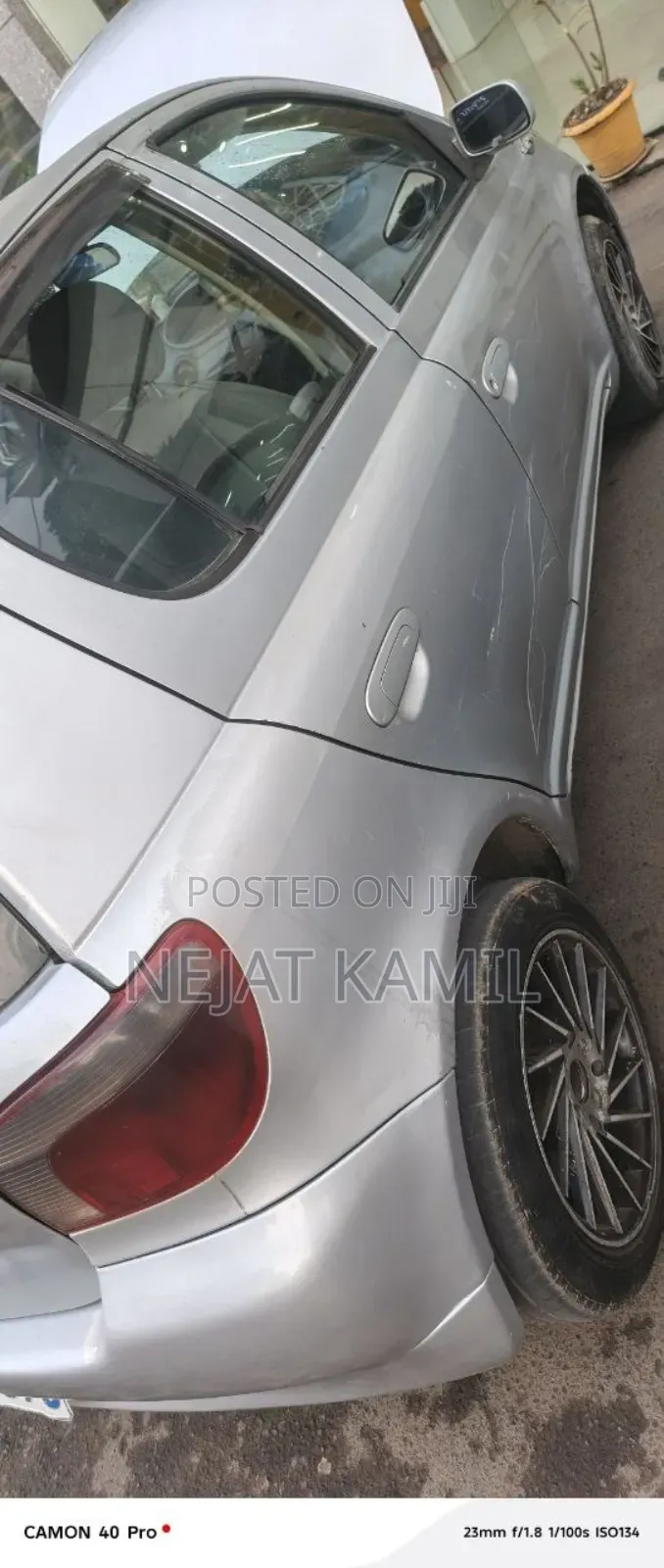 Toyota Vitz 2001 Silver