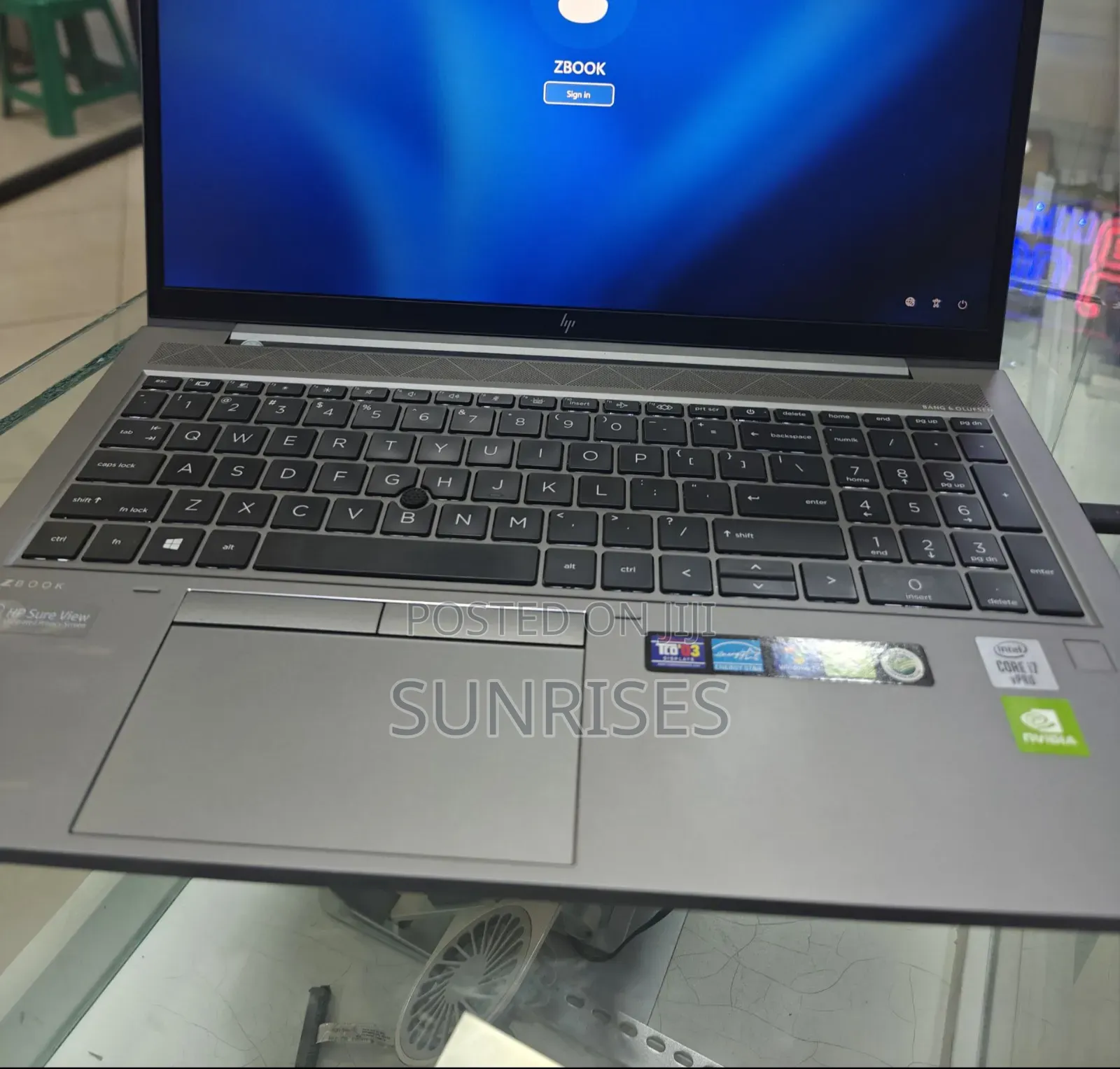 New Laptop HP Zbook Fury 15 G7 16GB Intel Core I7 SSD 512GB