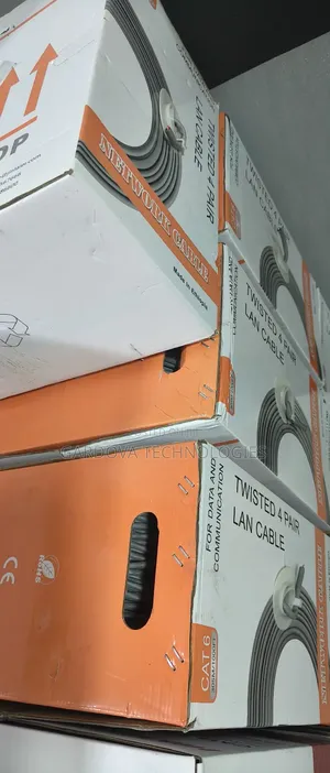 High-Quality Cat6 Twisted 4 Pair Lan Network Cable