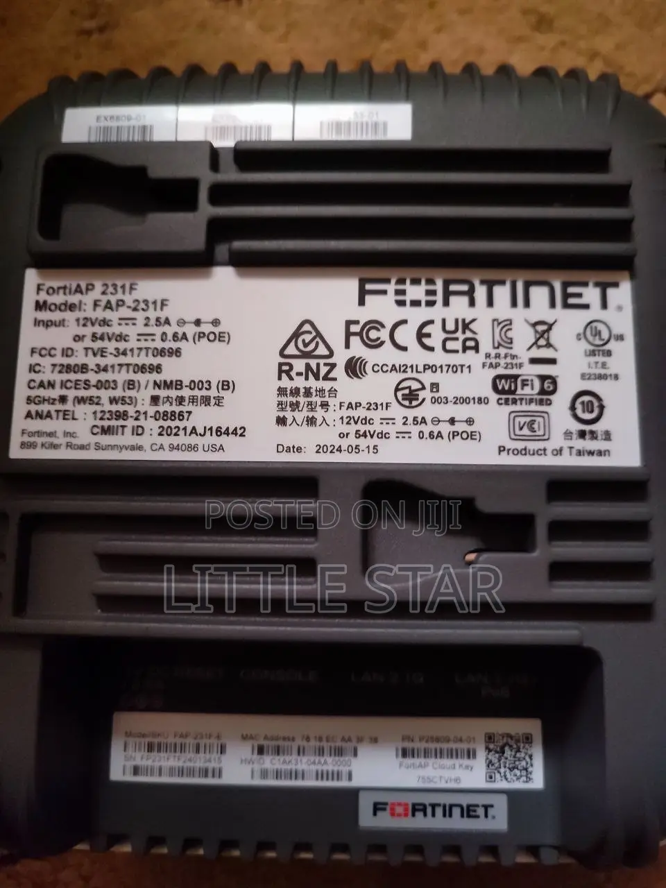Fortinet Fortiap-231f