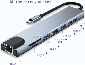 8in1 Usb C Hub Adapter