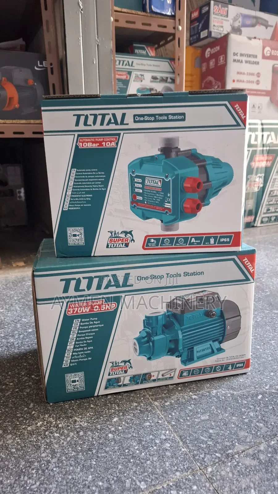 Water Pump With Control