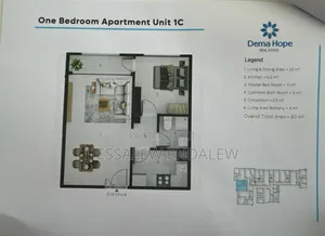 1bdrm Apartment in Dema Hope Real, Yeka for sale