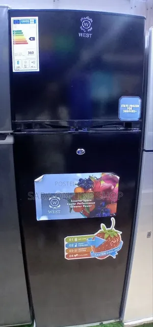 West 410 Liters ▩ Orignal Refrigerator Free Delivery Full Black