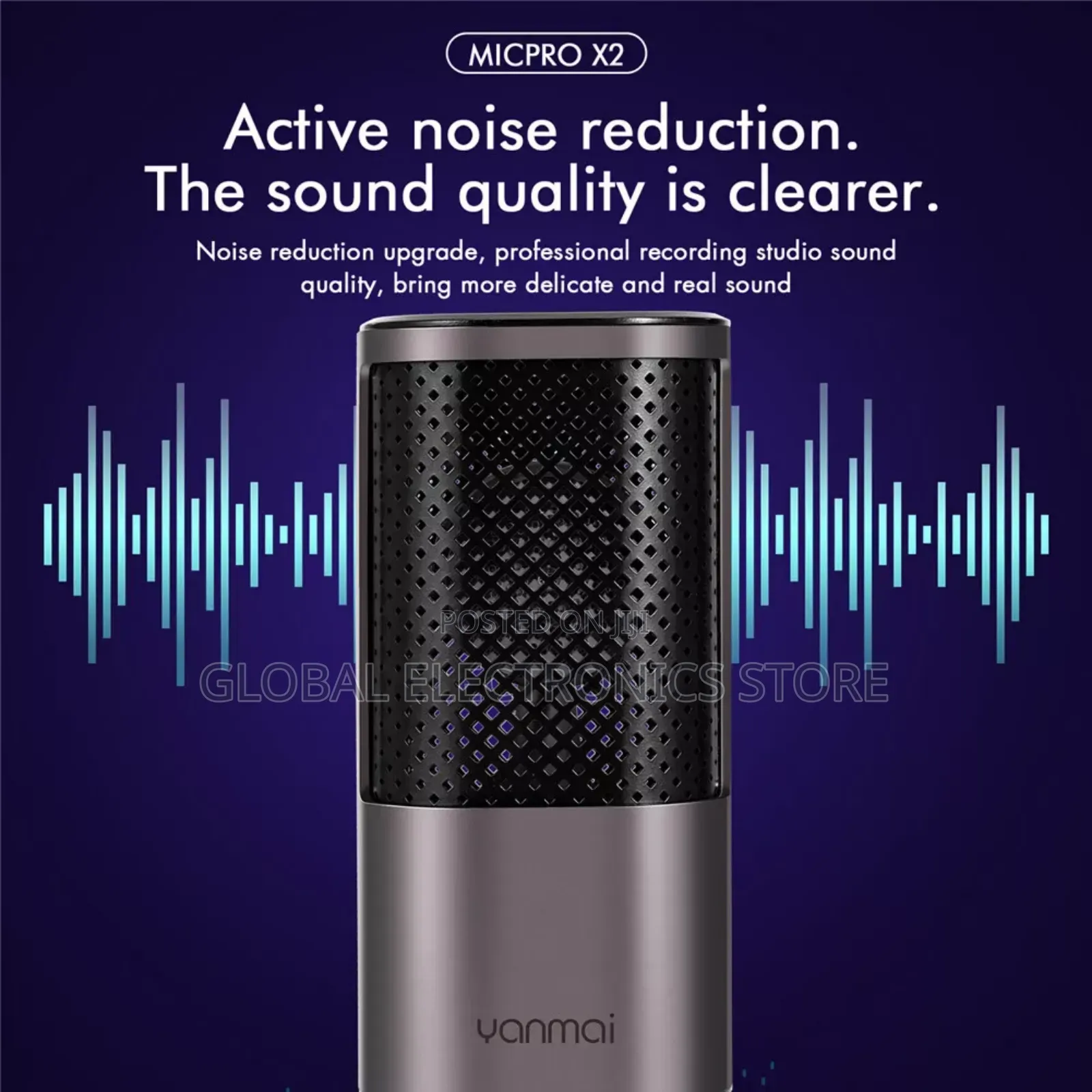 Original Yanmai Usb Condenser Microphone With Boom Arm