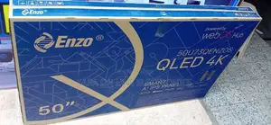 Enzo 50" Qled Smart Android Tvnew 2025 Model10year Warranty