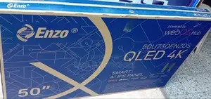 Enzo 50" Qled Smart Android Tv New2025 Model 10year Warranty 70,999