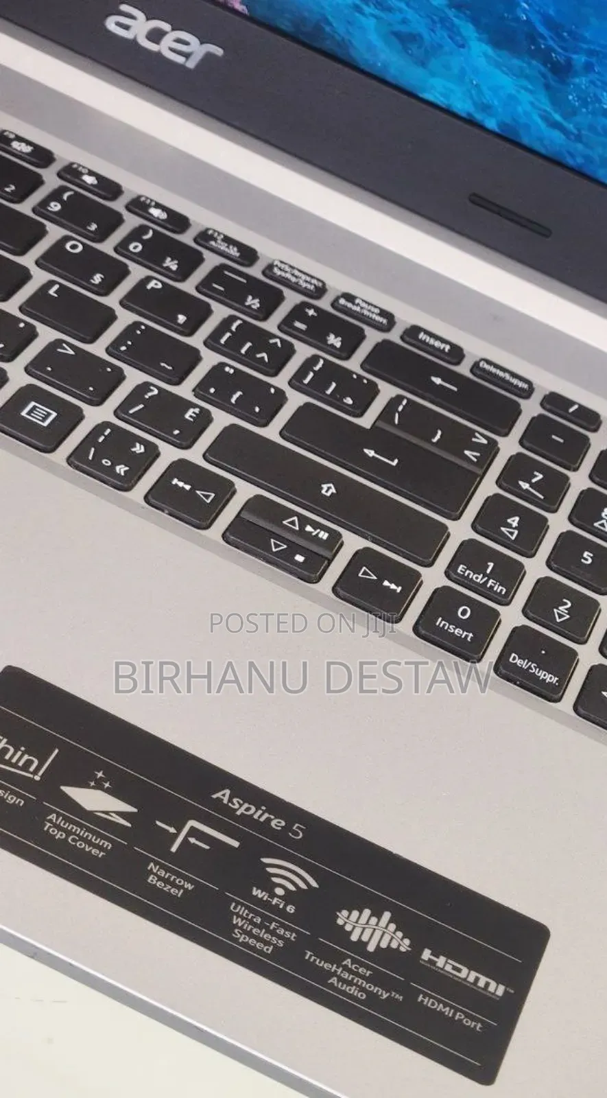 New Laptop Acer Aspire 5 8GB Intel Core I3 SSD 256GB