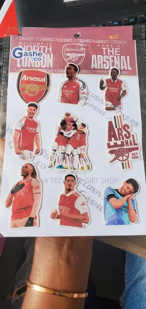 Football Stickers(Arsenal, Man Untd, Liverpool