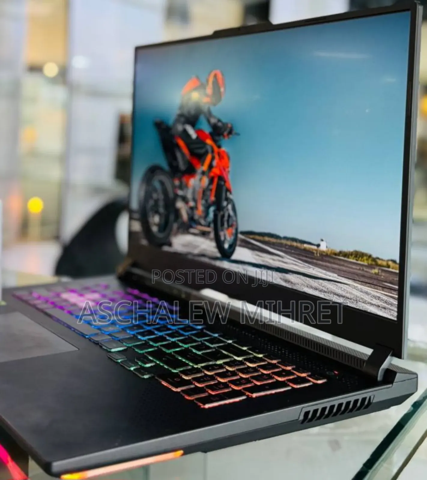 New Laptop Asus ROG Strix G17 16GB AMD Ryzen 9 SSD 1T