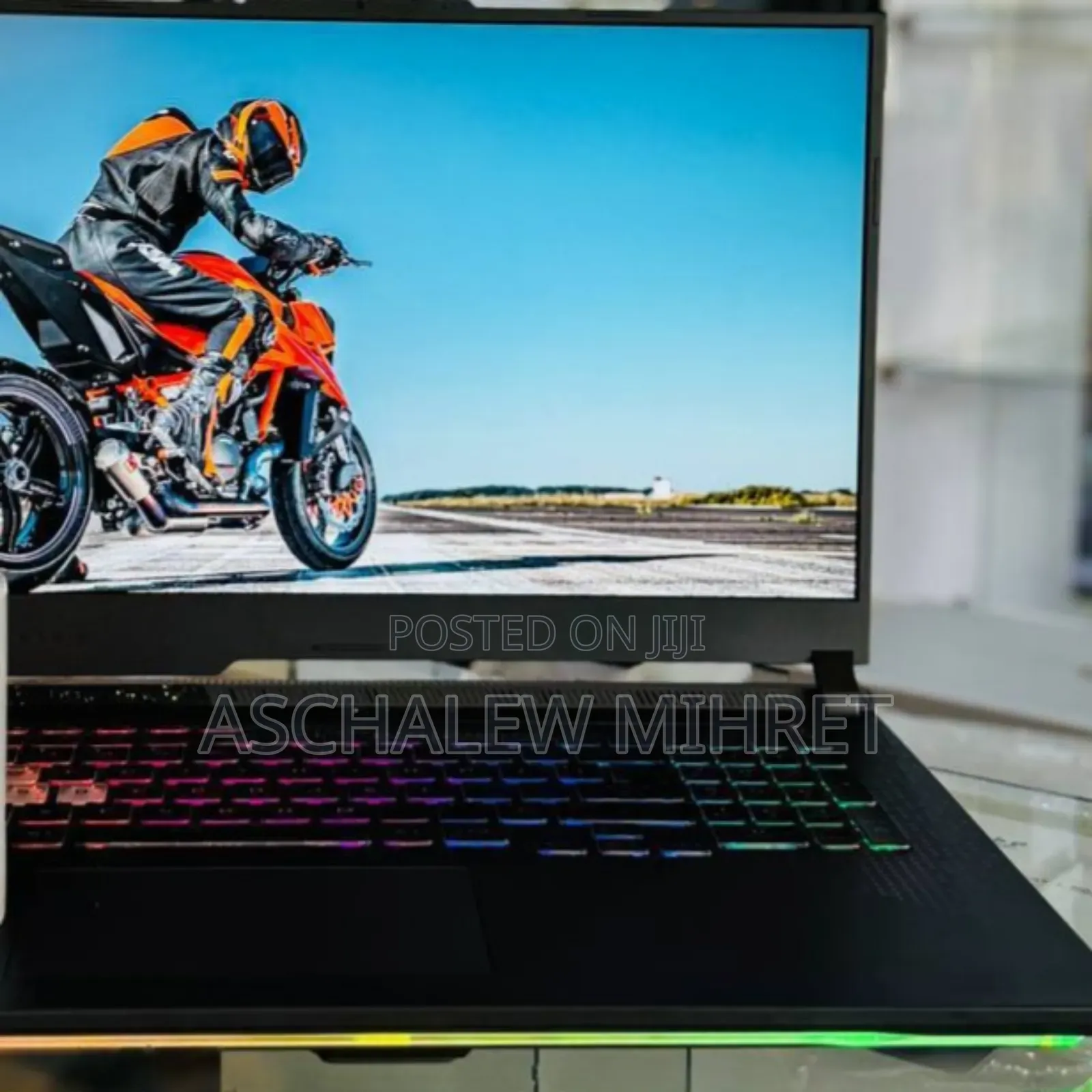 New Laptop Asus ROG Strix G17 16GB AMD Ryzen 9 SSD 1T