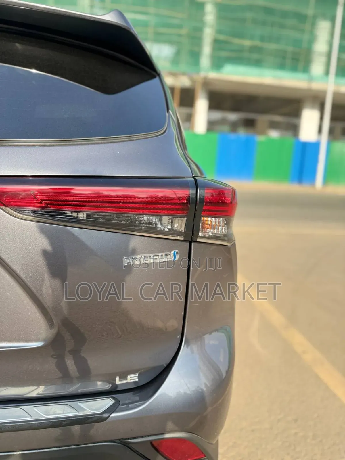 Toyota Highlander Hybrid 2021 Gray
