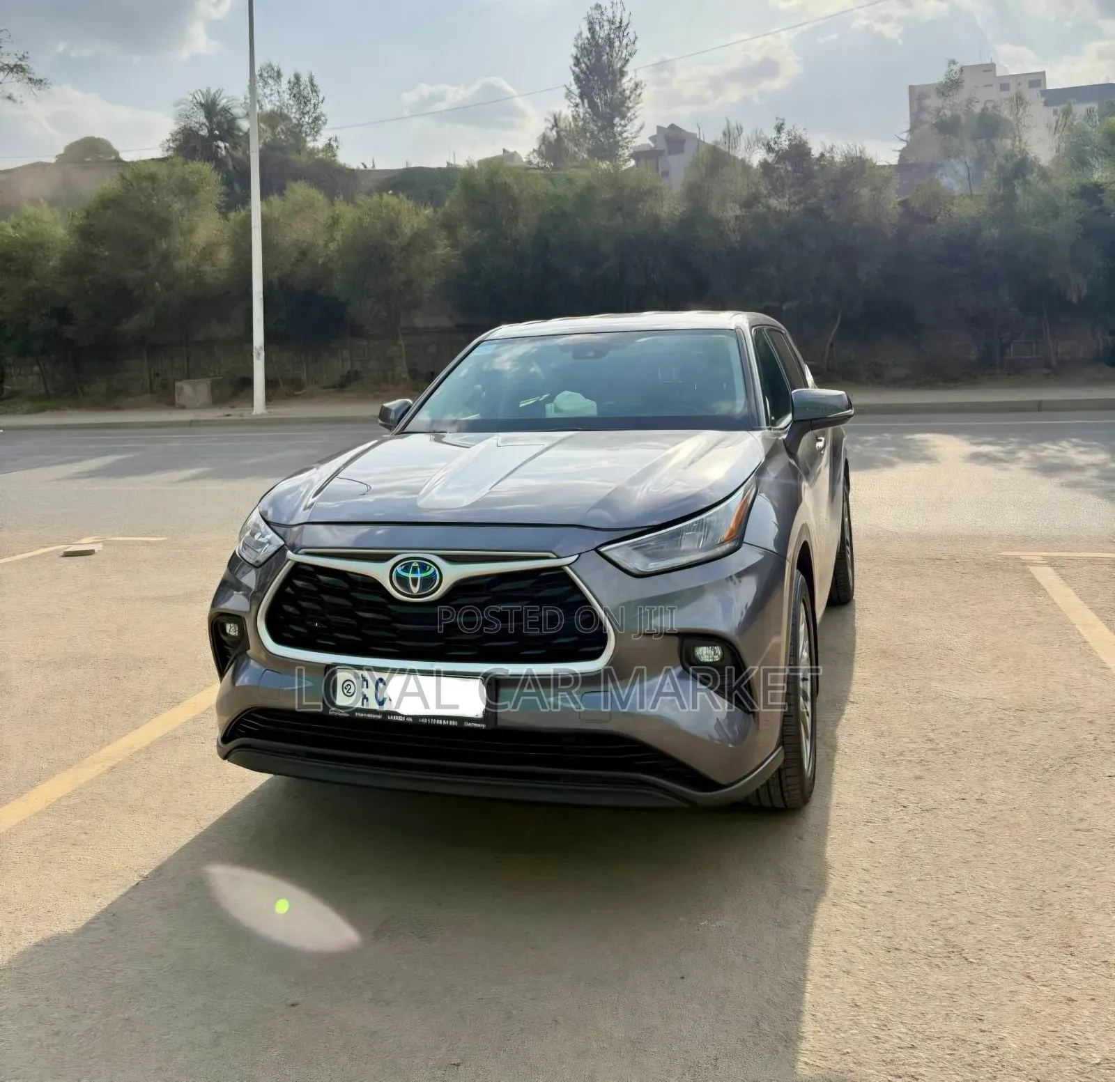 Toyota Highlander Hybrid 2021 Gray