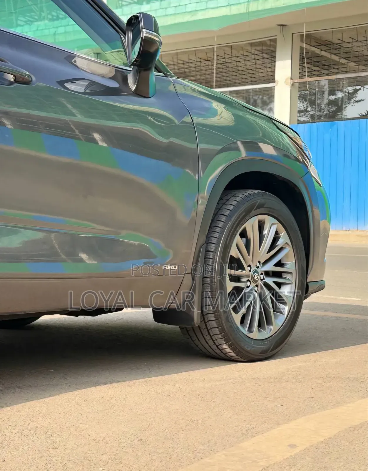 Toyota Highlander Hybrid 2021 Gray