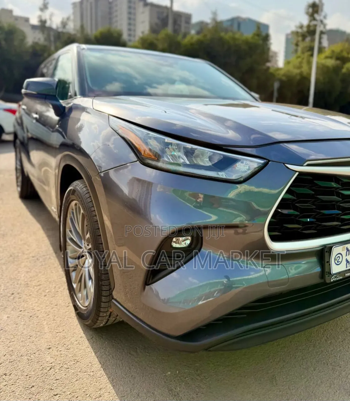 Toyota Highlander Hybrid 2021 Gray