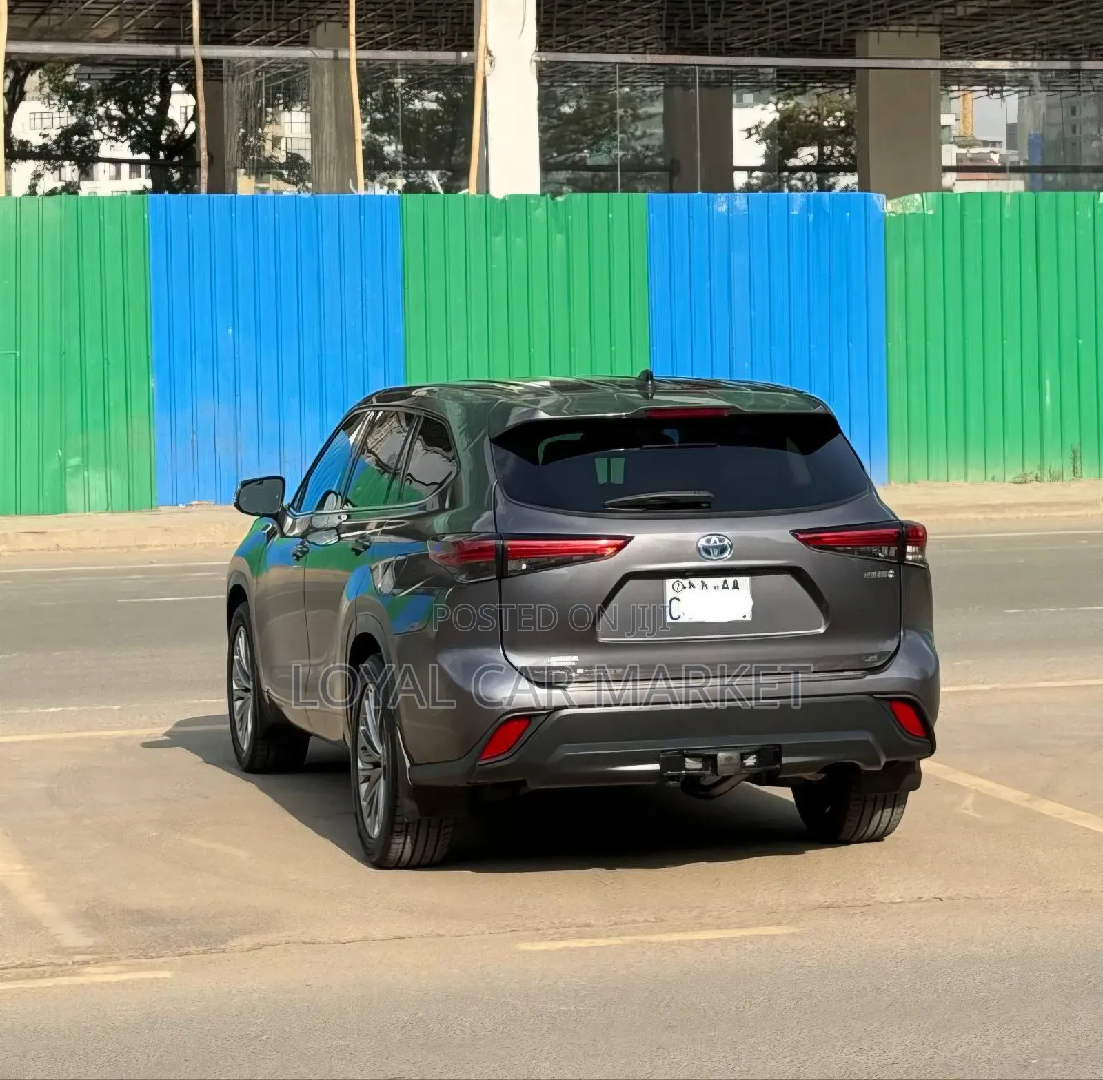 Toyota Highlander Hybrid 2021 Gray