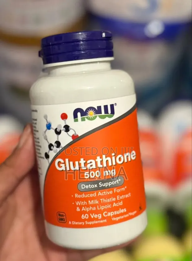 Glutathione 500mg 60 Veg Capsules Original From Usa for sale