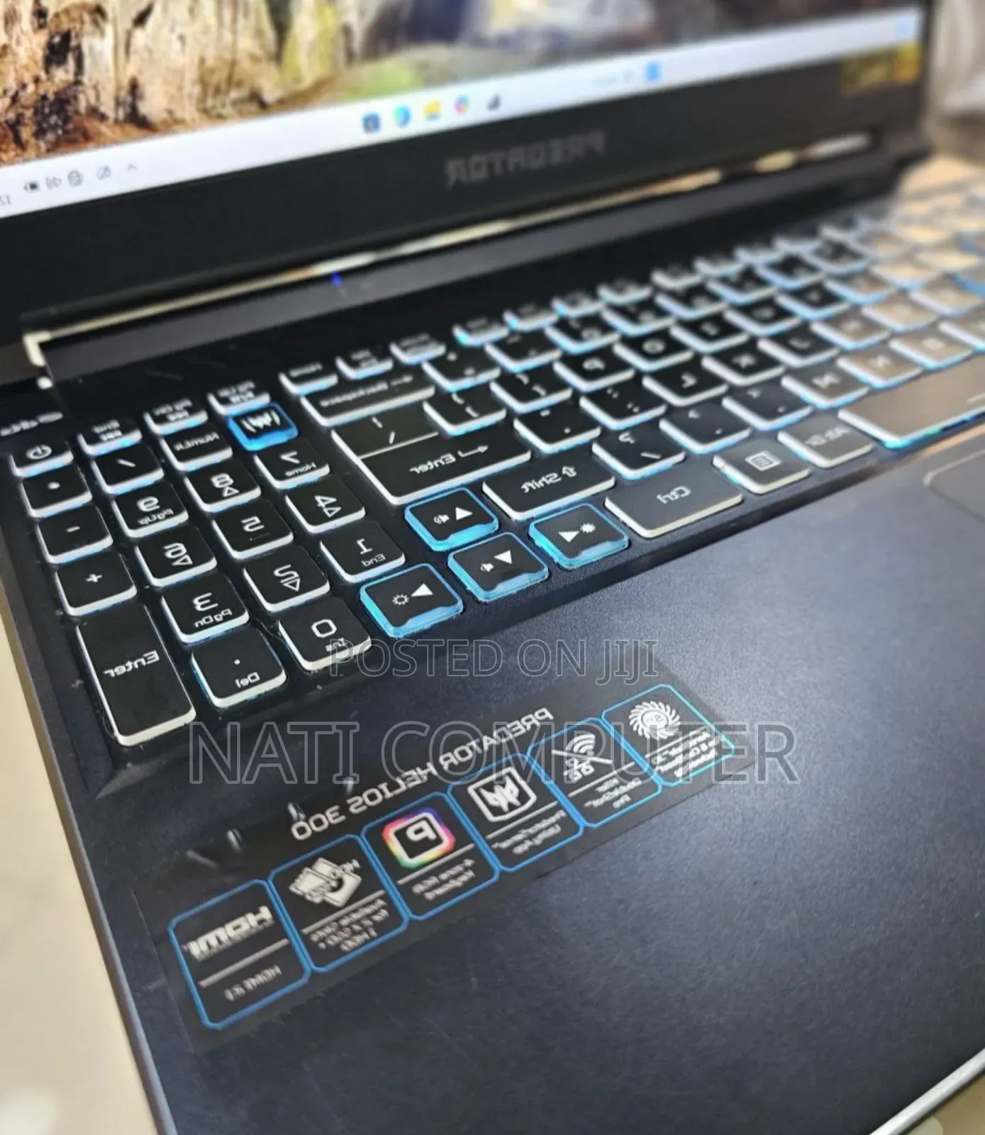 New Laptop Acer Predator Helios 300 16GB Intel Core I7 SSD 512GB