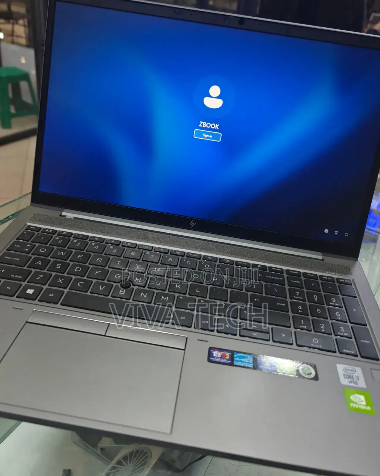 New Laptop HP ZBook Studio 16GB Intel Core I7 SSD 512GB