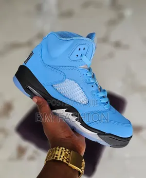 Nike Air Jordan 5 Retro "University Blue" [With Free Delivery ]