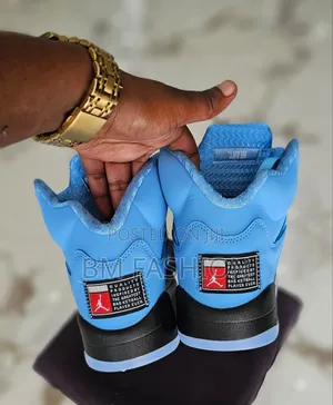 Nike Air Jordan 5 Retro "University Blue" [With Free Delivery ]