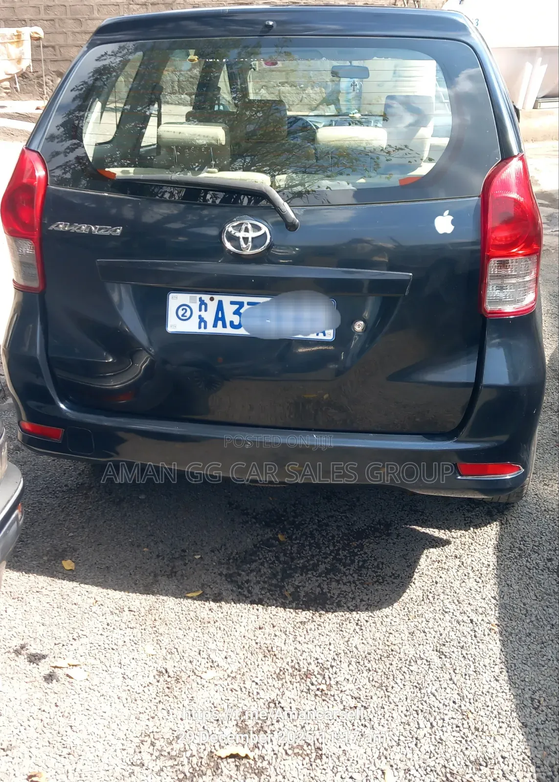 Toyota Avanza 2015 Black