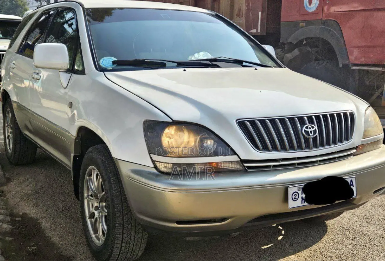 Toyota Harrier 2002 White