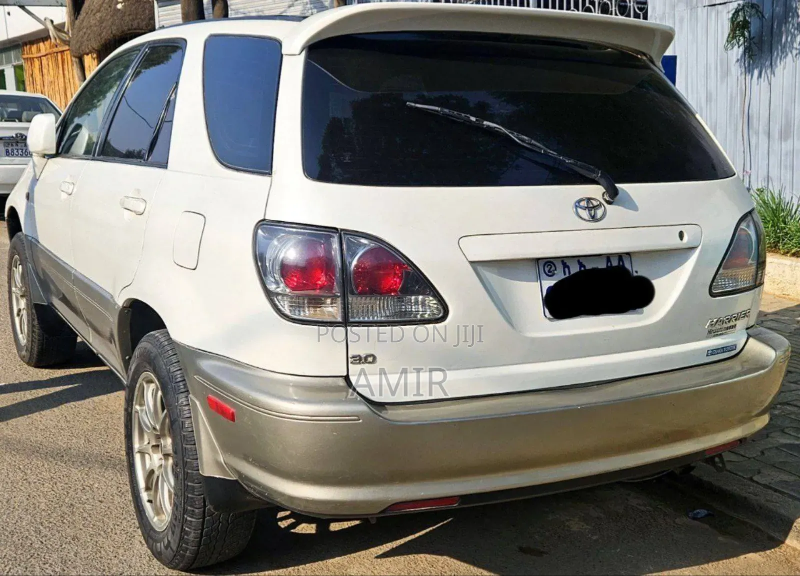 Toyota Harrier 2002 White