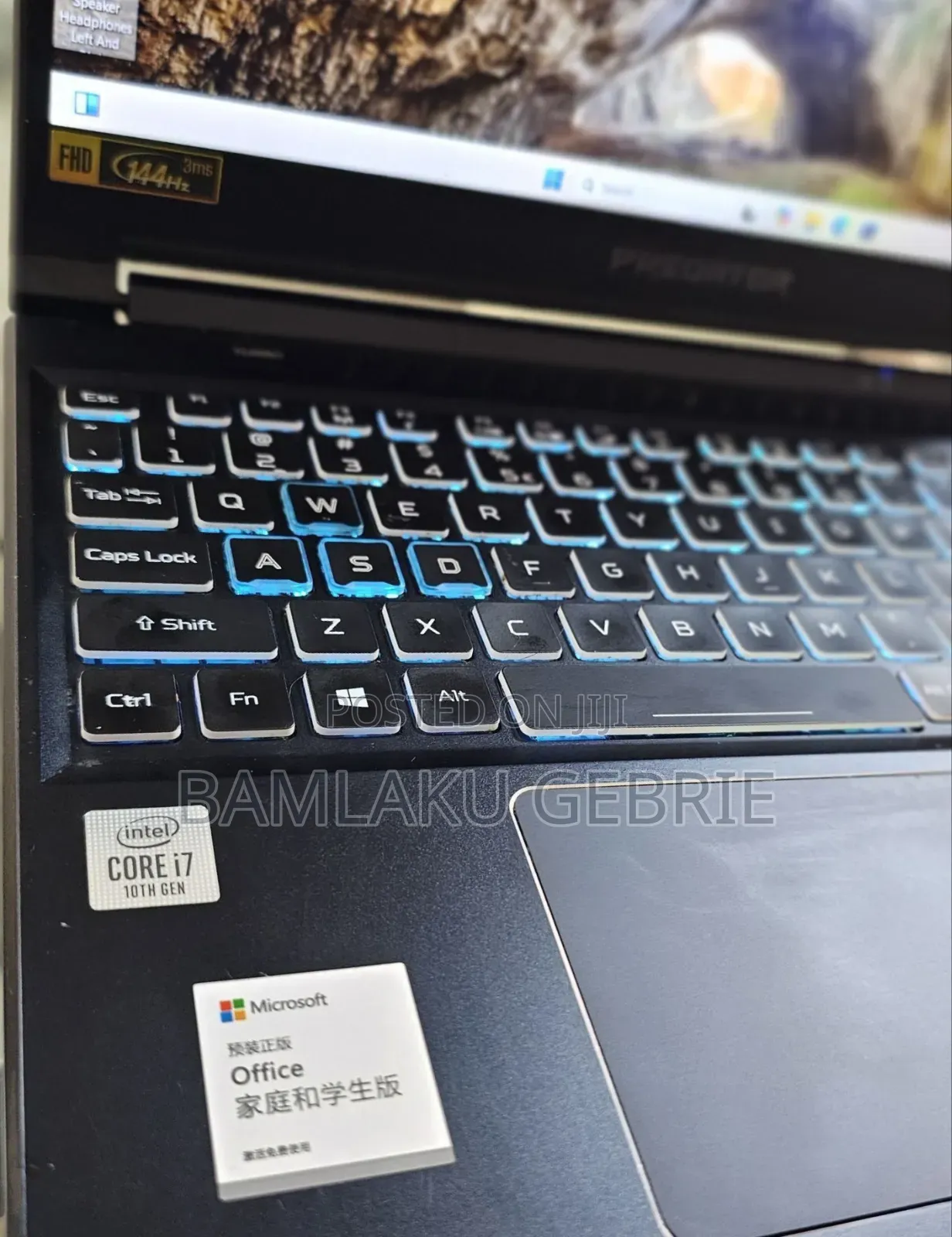 New Laptop Acer Predator Helios 300 16GB Intel Core I7 SSD 512GB