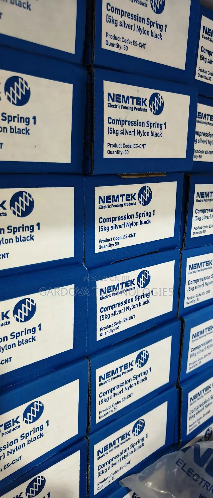 Original Nemtek Compression Spring 1 (5kg, Silver / Nylon Black)