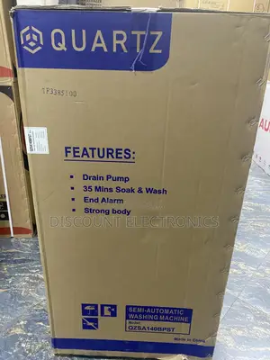 Quartz 14kg Heavy-Duty Washing Machine