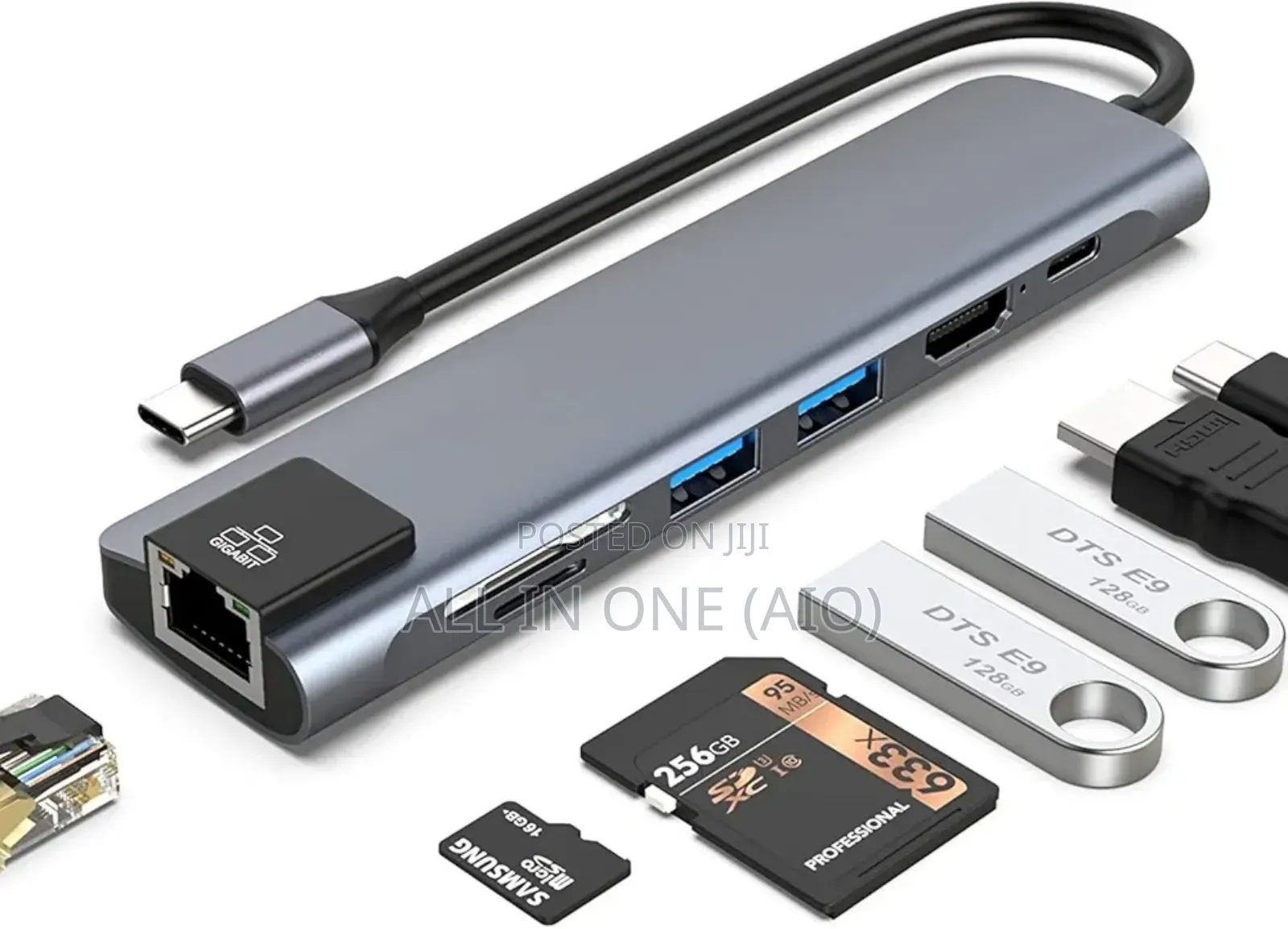 8in1 Usb C Hub Adapter