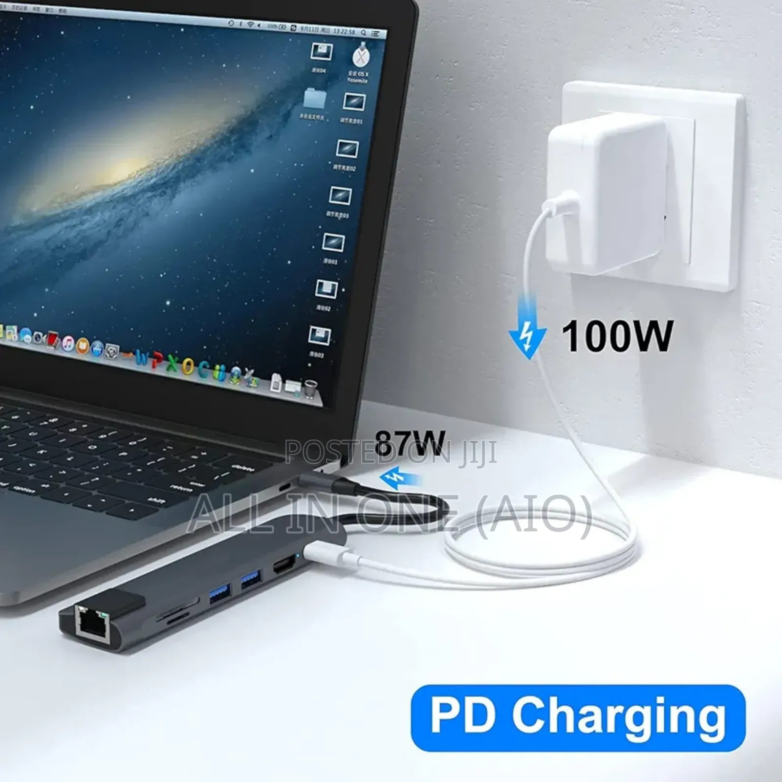 8in1 Usb C Hub Adapter