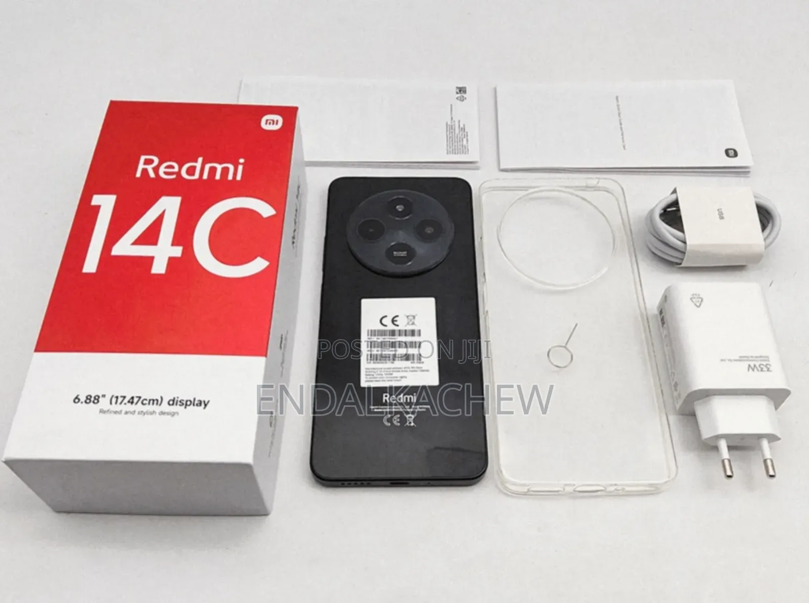 New Xiaomi Redmi 14C 256 GB Black