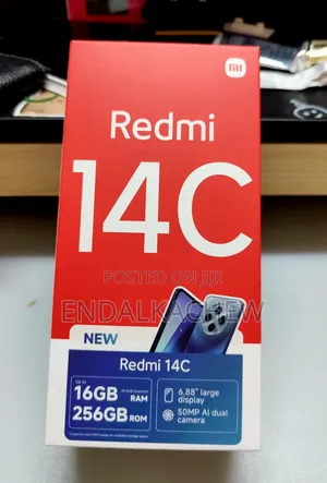 New Xiaomi Redmi 14C 256 GB Black