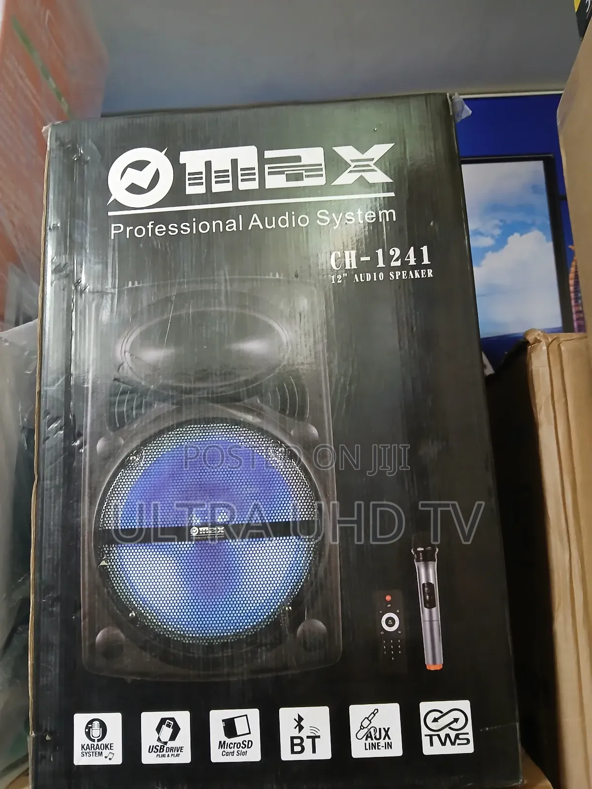 Max Professional Audio System Ch-1241.