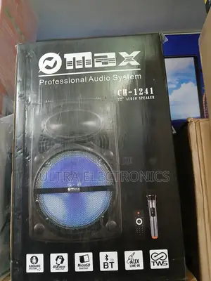 Max Professional Audio System Ch-1241.
