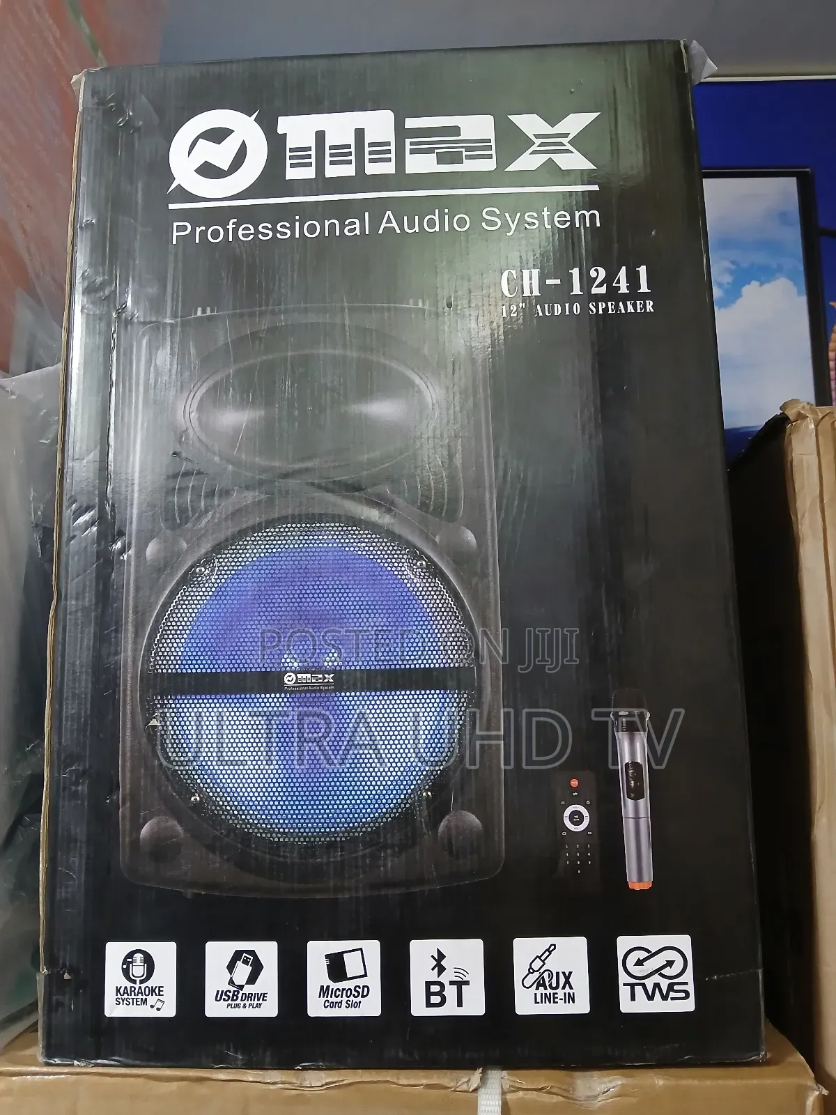 Max Professional Audio System Ch-1241.