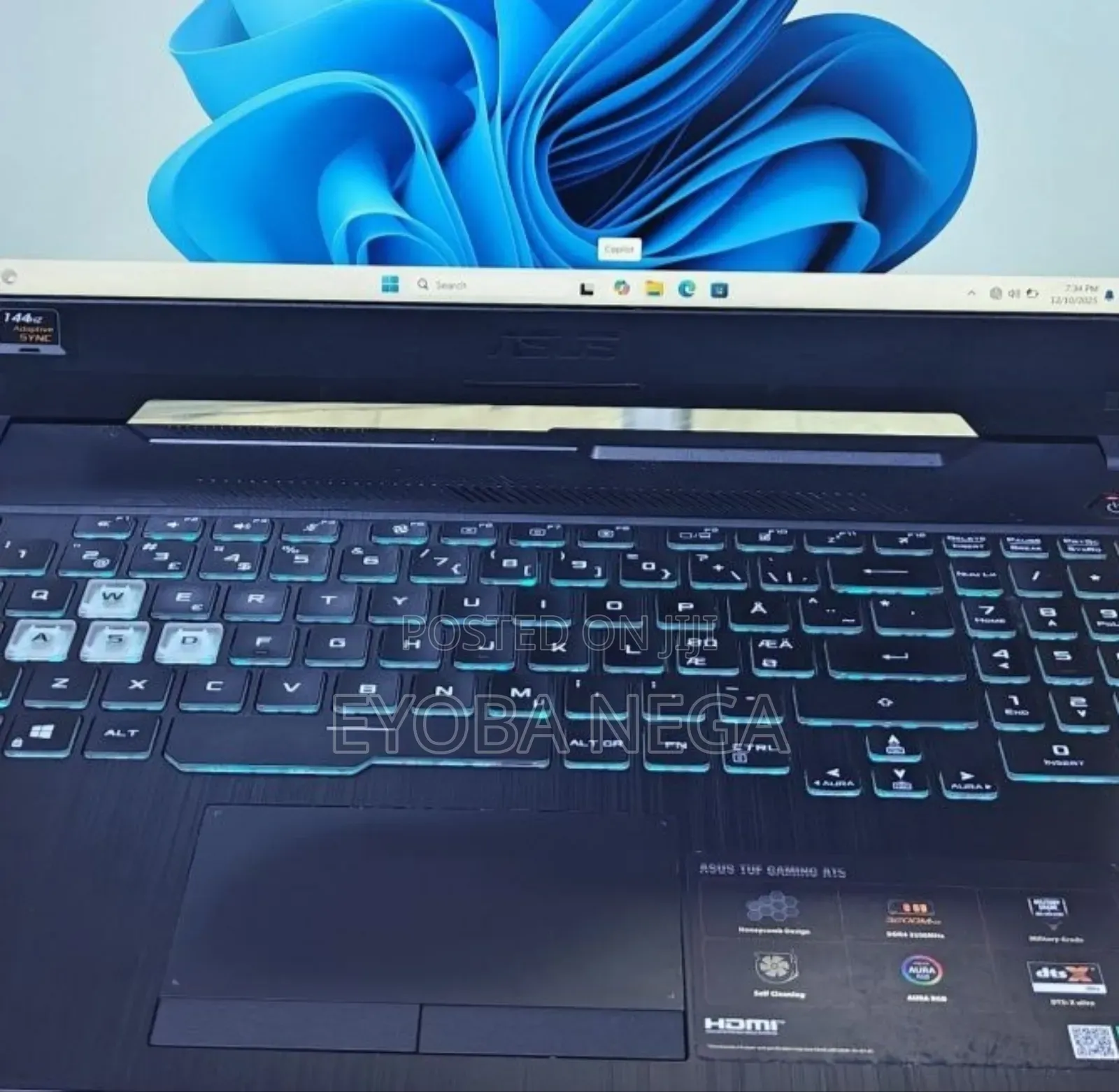 New Laptop Asus TUF Gaming A15 16GB AMD Ryzen 5 SSD 512GB