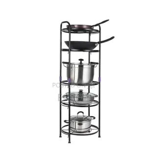 Mobile 5-Shelf Wire Frame Storage Solution