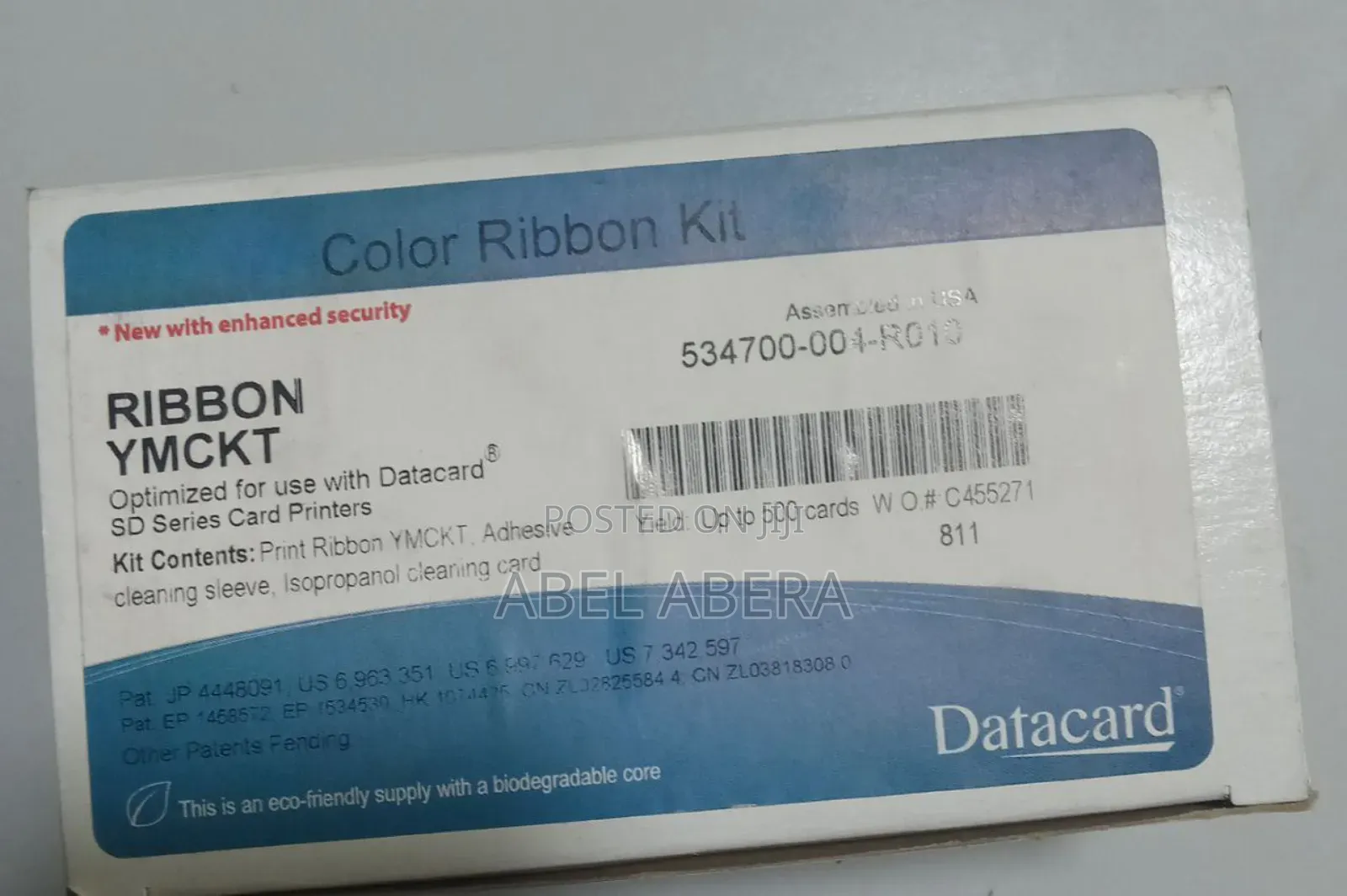 Ribbon Ymckt Color Kit for Card Printer