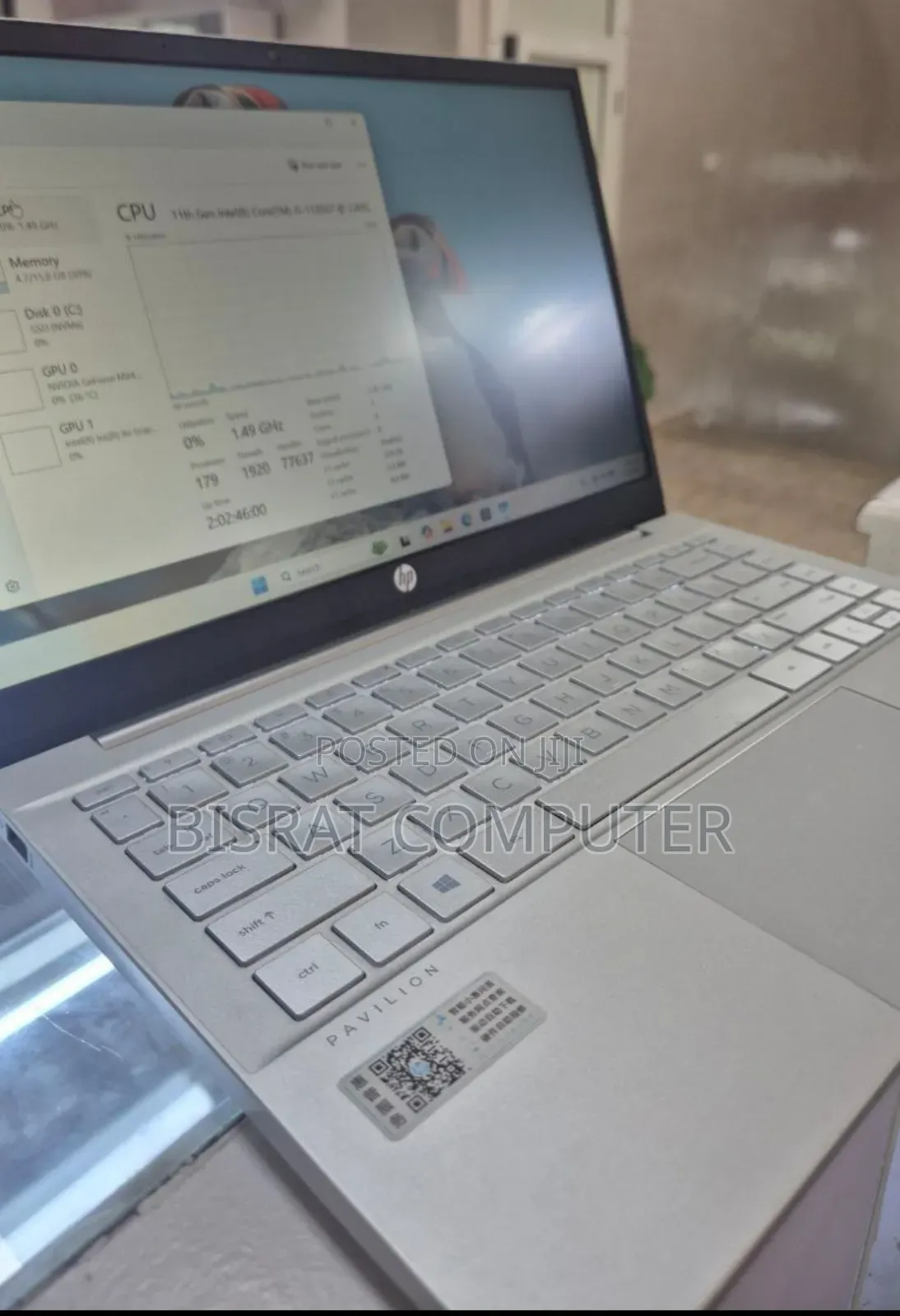 New Laptop HP Pavilion 15 16GB Intel Core I5 SSD 512GB