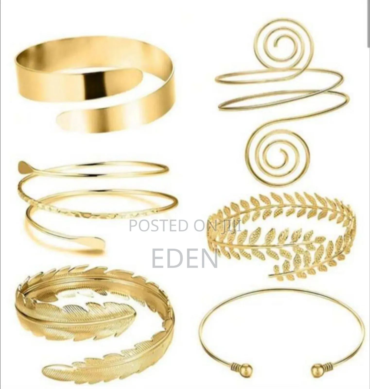 Golden Arm Cuffs
