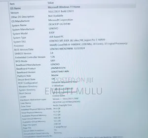 New Laptop Asus Zenbook 14 UX434 8GB Intel Core Ultra 5 SSD 512GB