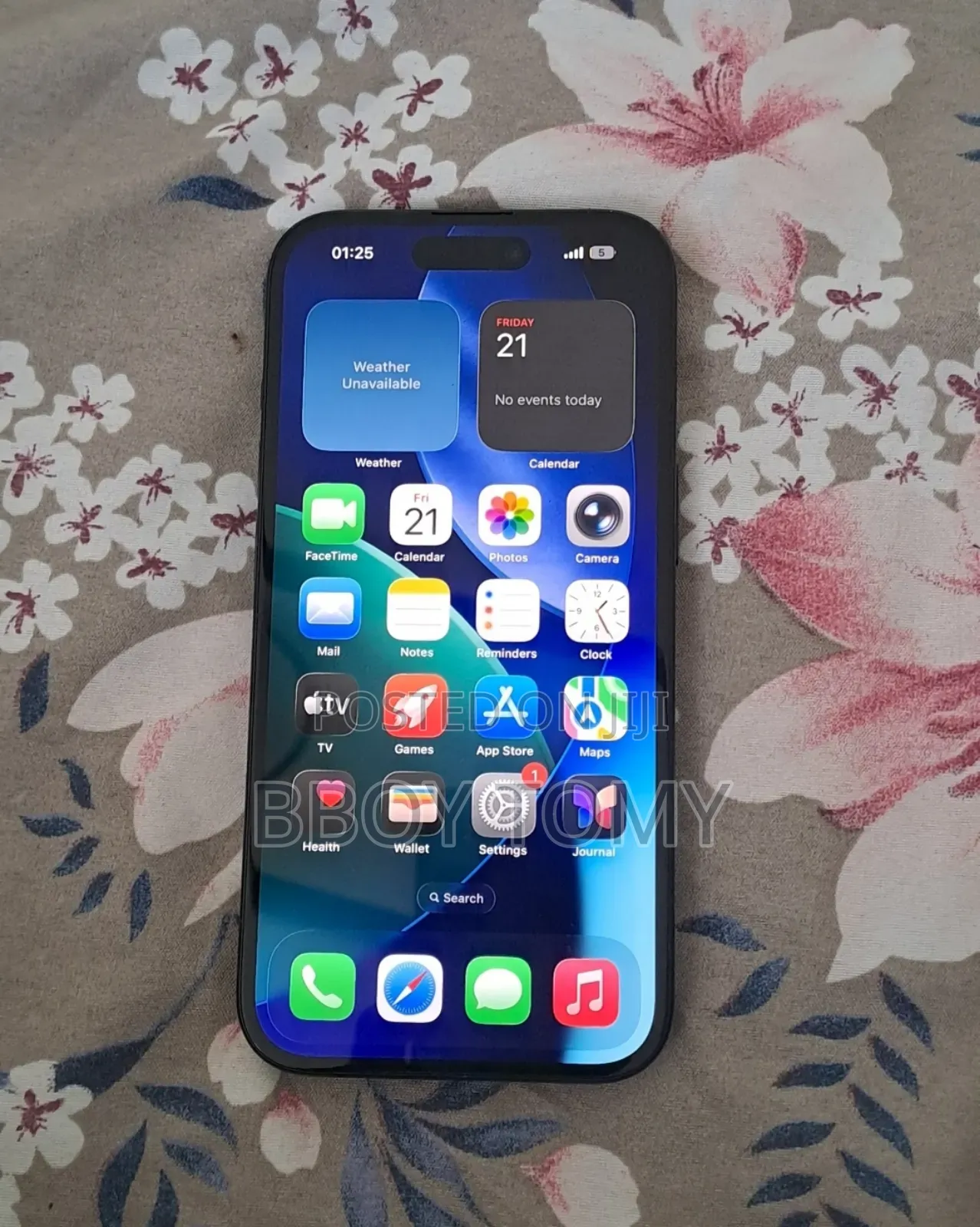 New Apple iPhone 15 128 GB Black