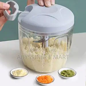 Eash Spin Cutter-ለሽንኩርትና ነጭ ሽንኩርት ለመፍጨት