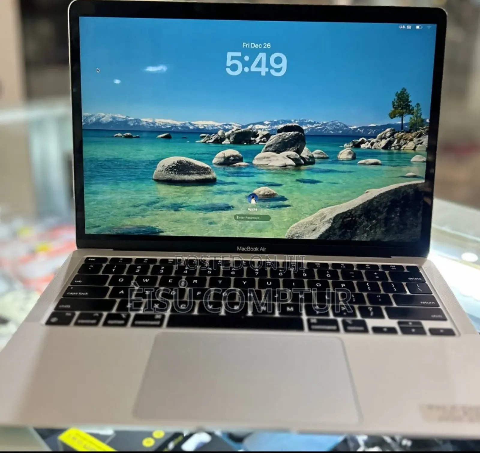 New Laptop Apple MacBook Air 2020 M1 8GB Apple M1 SSD 256GB